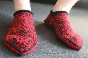 Michael's Norwegian slippers